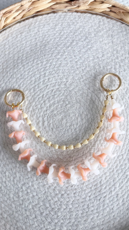 Double Lei Drape — Coconut Cream + Golden Guava (Limited Edition)